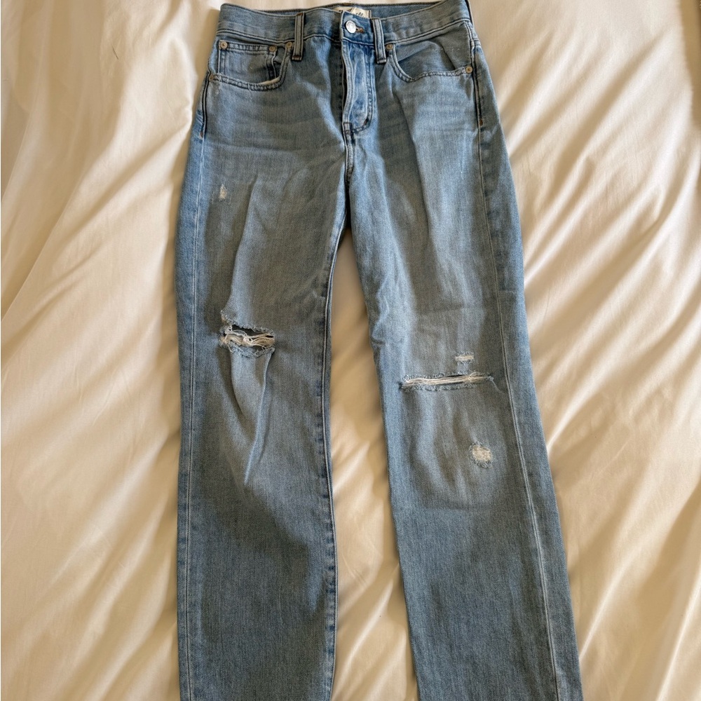 Madewell Perfect Vintage Crop Jean size 26